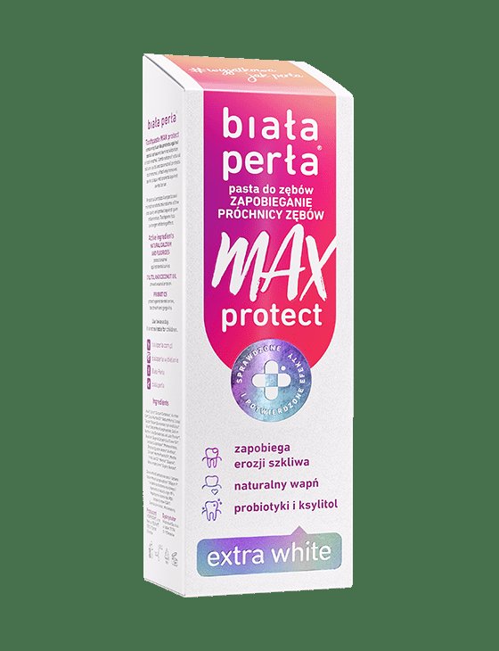 Biała Perła Biała Perła Zahnpasta MAX Protect Extra White 75ml — Inhaltsstoffe und Bewertung