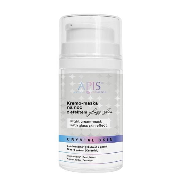 Apis APIS CRYSTAL SKIN Kremo-maska na noc z efektem „glass skin” / 50 ml — Inhaltsstoffe und Bewertung