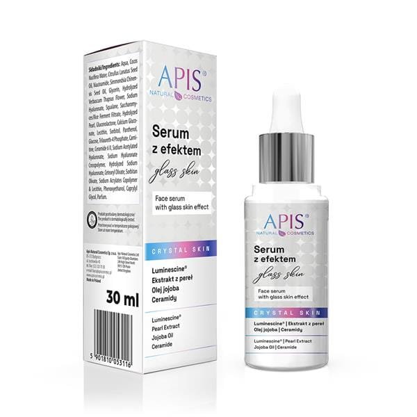 Apis APIS CRYSTAL SKIN Serum do twarzy z efektem "glass skin" / 30 ml
