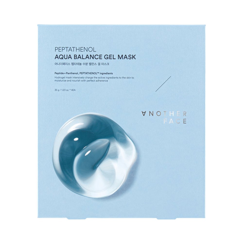 ANOTHER FACE ANOTHER FACE - Peptathenol Aqua Balance Gel Mask - Set 4szt — Inhaltsstoffe i ocena