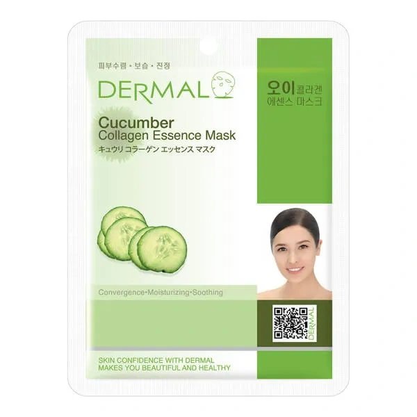 Dermal Dermal Kolagenowa maska z ogórkiem, 23ml — Inhaltsstoffe und Bewertung