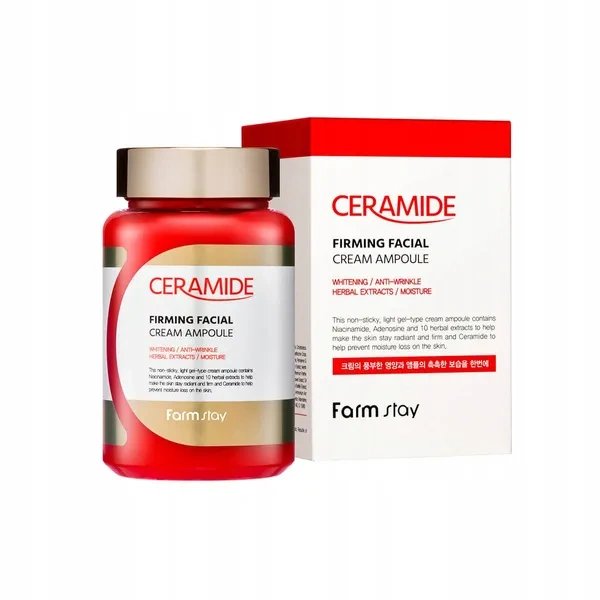 Farmstay FARMSTAY CERAMIDE Krem do twarzy w ampułce, 250ml