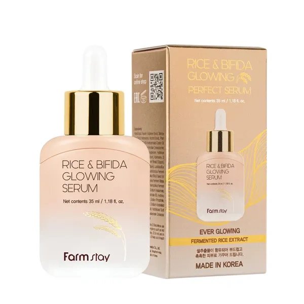 Farmstay Farmstay Rozświetlające serum z fermentami i ryżem, 35 ml — Inhaltsstoffe i ocena