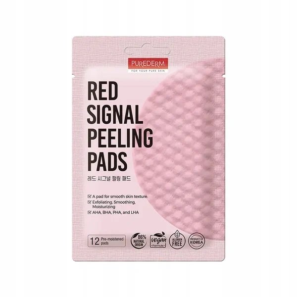Skincare PUREDERM Płatki peelingująco-złuszczające do twarzy, 12 szt. — Inhaltsstoffe i ocena