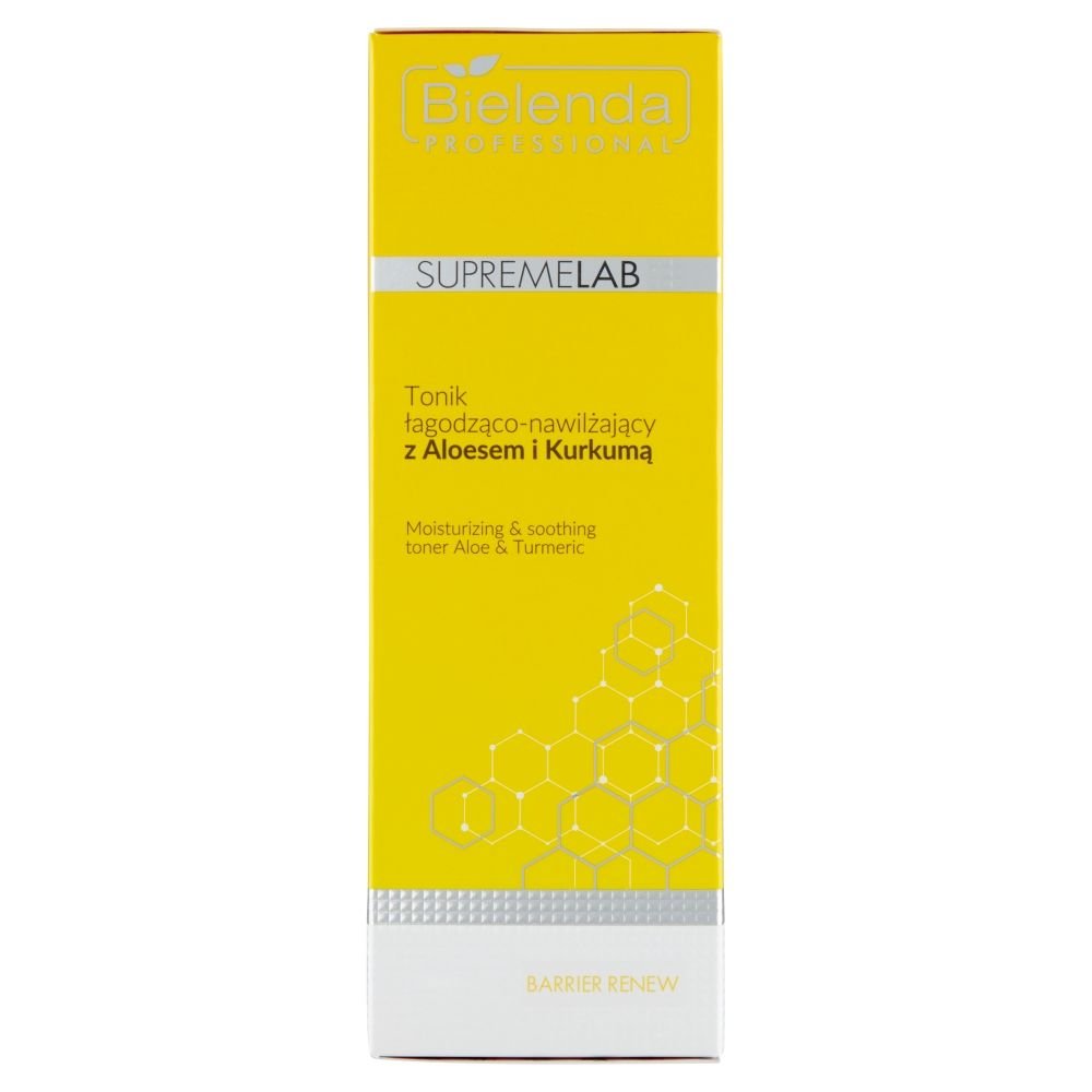 Bielenda Professional Bielenda Professional Supremelab tonik łagodząco-nawilżający z aloesem i kurkumą, 200 ml — Inhaltsstoffe i ocena