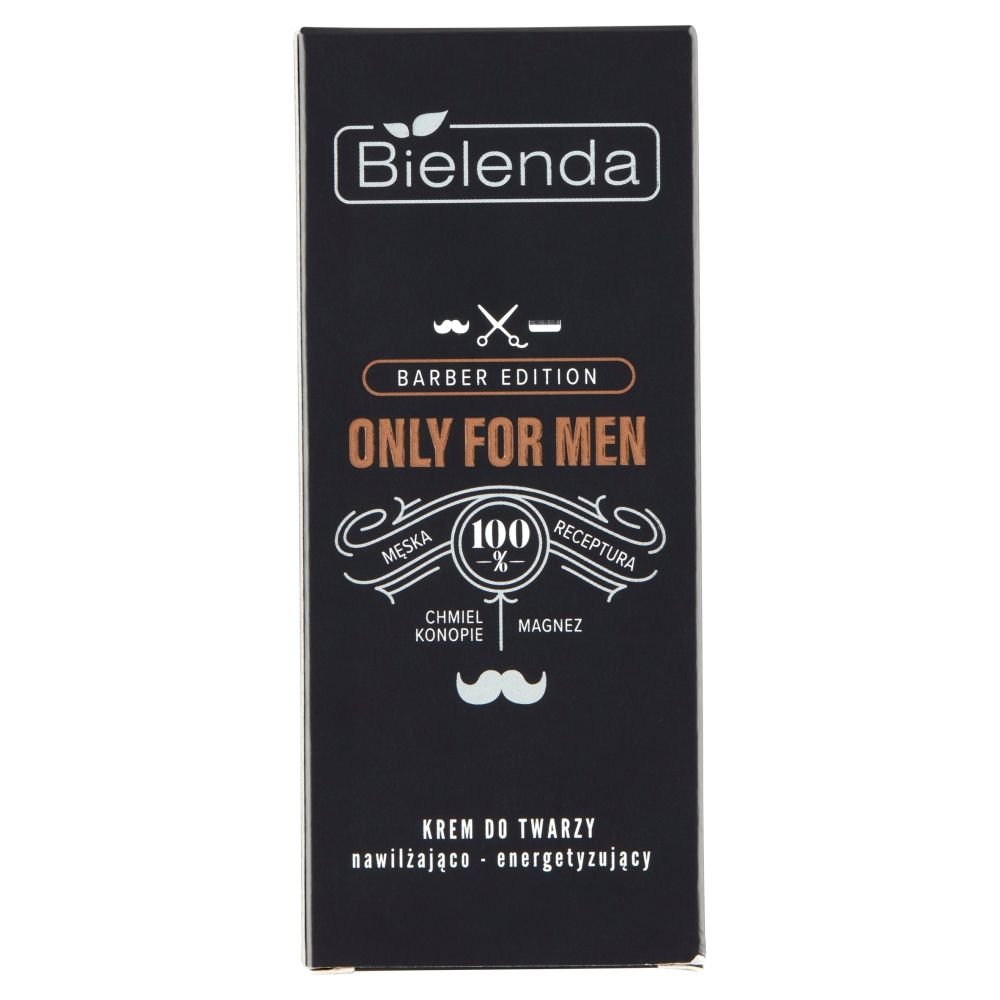 Bielenda Bielenda Only for Men Barber Edition, Gesichtscreme feuchtigkeitsspendend-energetisierend, 50 ml — Inhaltsstoffe und Bewertung