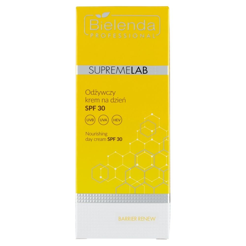 Nieznana Bielenda Professional Supremelab Barrier Renew, pflegend Tagescreme SPF30, 50 ml — Inhaltsstoffe i ocena