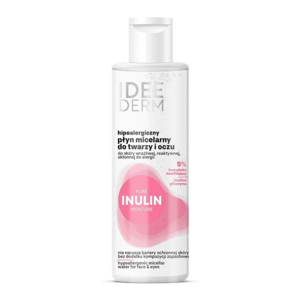 Nieznana Idee Derm, płyn, micelarny,do twarzyi oczu,hipoalerg.,100 ml — Inhaltsstoffe und Bewertung