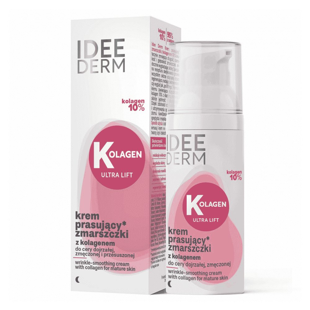 Nieznana Ideepharm Ideederm Kolag.Ultra Lift, krem,prasujący zmar,50ml — Inhaltsstoffe und Bewertung