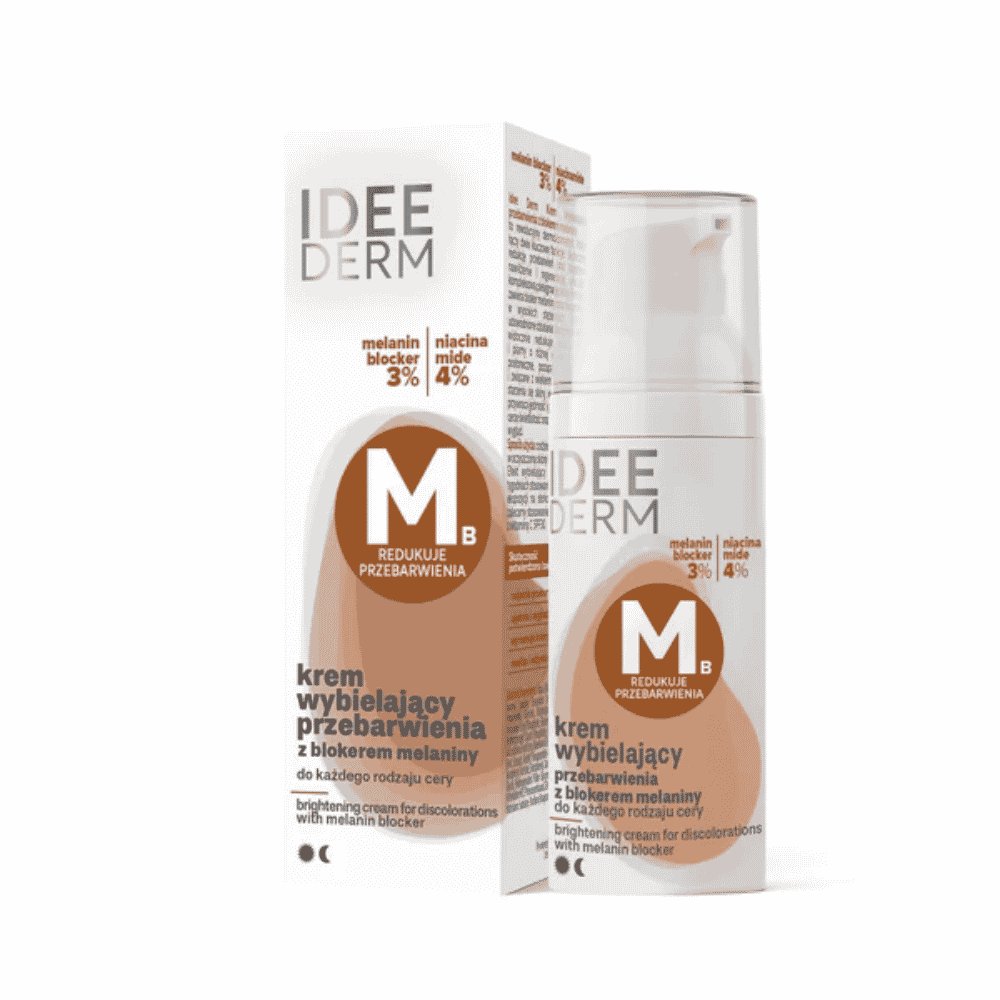 Nieznana Ideepharm Ideederm, krem,wybiel.przebarw.z bloker.melan,50ml