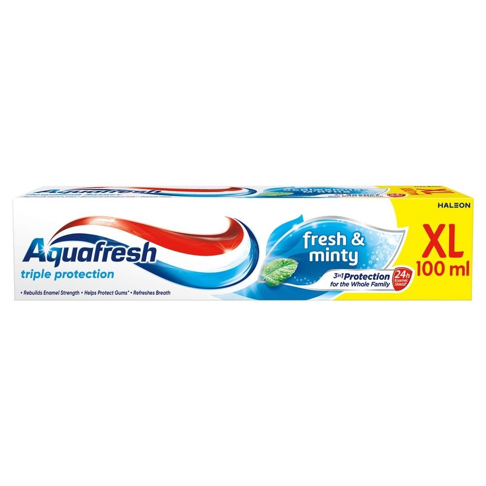 Nieznana Aquafresh Fresh & Minty Triple Protection, Zahnpasta, 100 ml