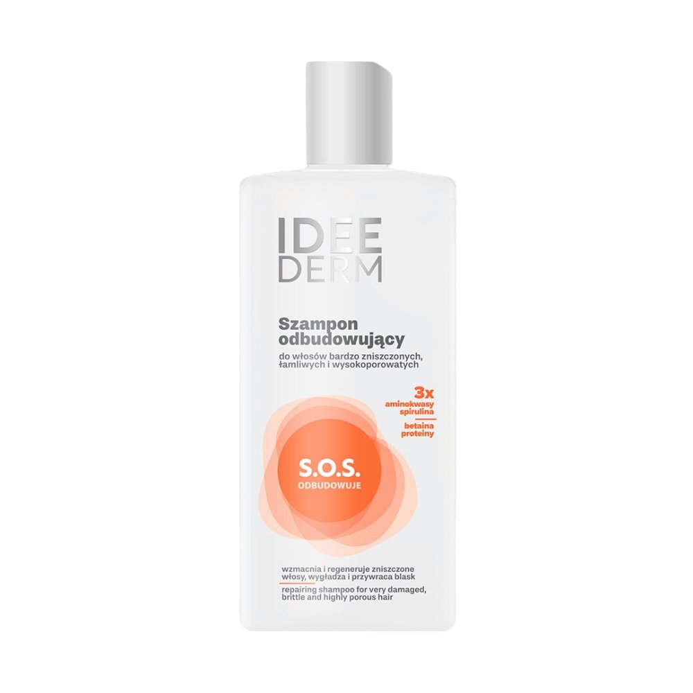 Nieznana Ideepharm Ideederm, szampon, odbudowujący, 300 ml — Inhaltsstoffe i ocena