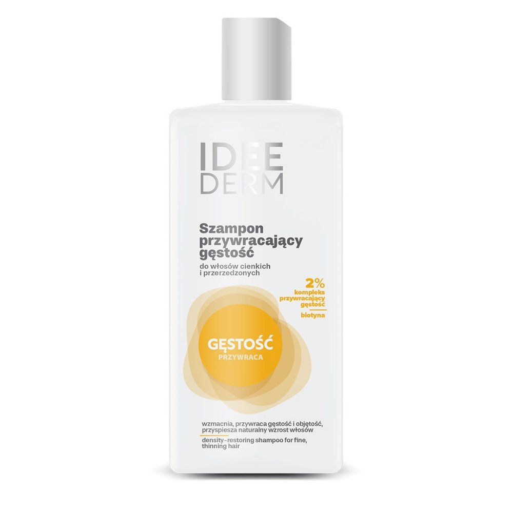 Nieznana Ideepharm Ideederm, szampon przywracający gęstość do włosów cienkich i przerzedzonych, 300 ml