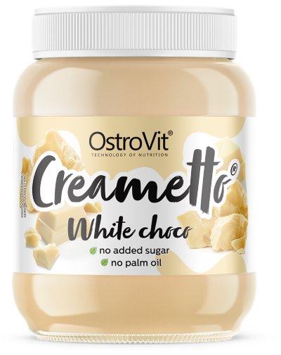OSTROVIT Ostrovit Creametto krem biała czekolada 350 g — Inhaltsstoffe und Bewertung