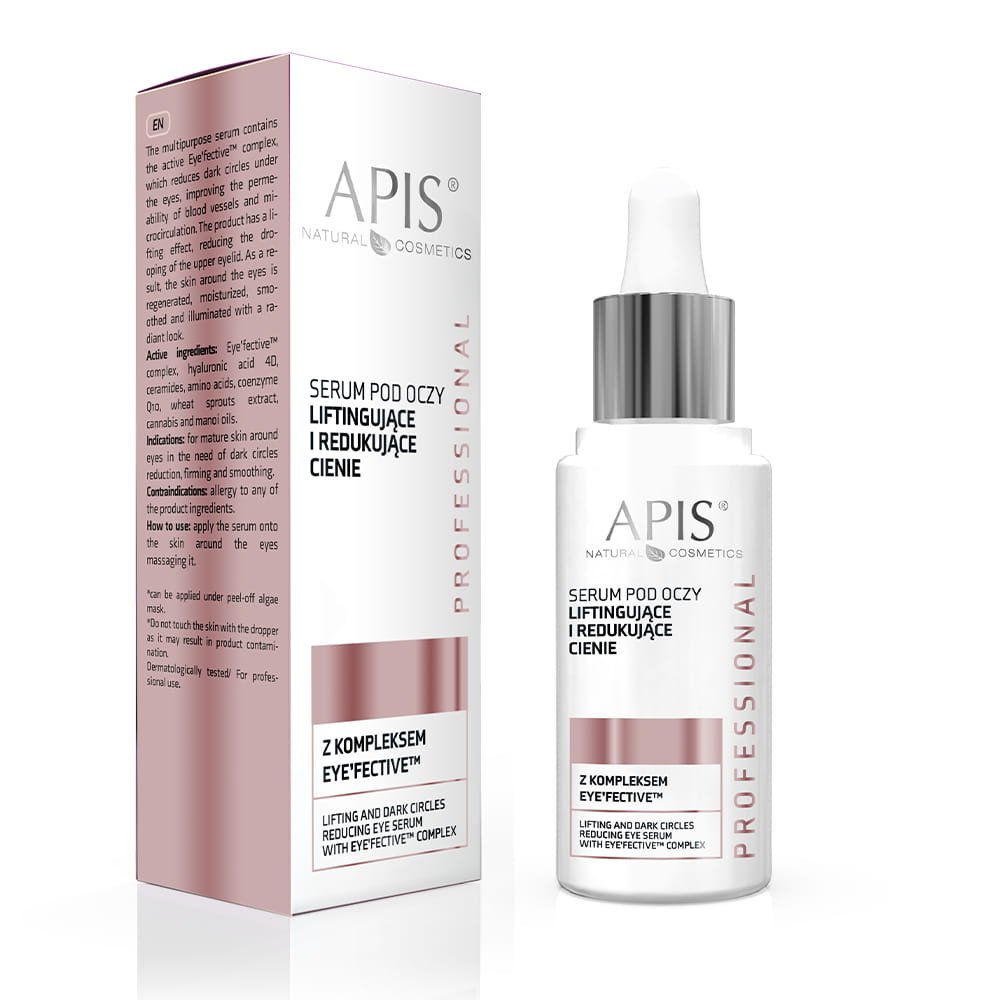 APIS Apis serum pod oczy liftingujące i redukujące cienie z kompleksem eye""""fectivetm complex, 30 ml