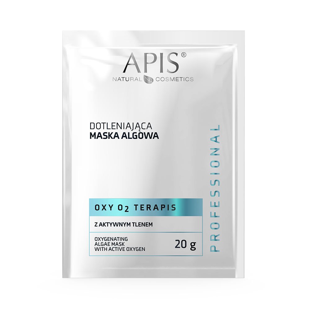 APIS Apis oxy o2, dotleniająca maska algowa 20 g — Inhaltsstoffe i ocena