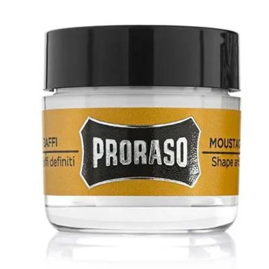 PRORASO Proraso Wood & Spice Mustache Wax drzewno-korzenny Wosk do wąsów 15ml — Inhaltsstoffe und Bewertung