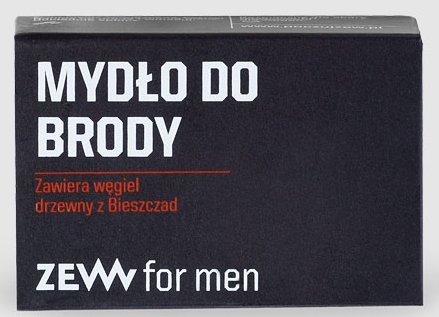 ZEW for Men Zew for Men Mydło do Brody z węglem drzewnym 85ml