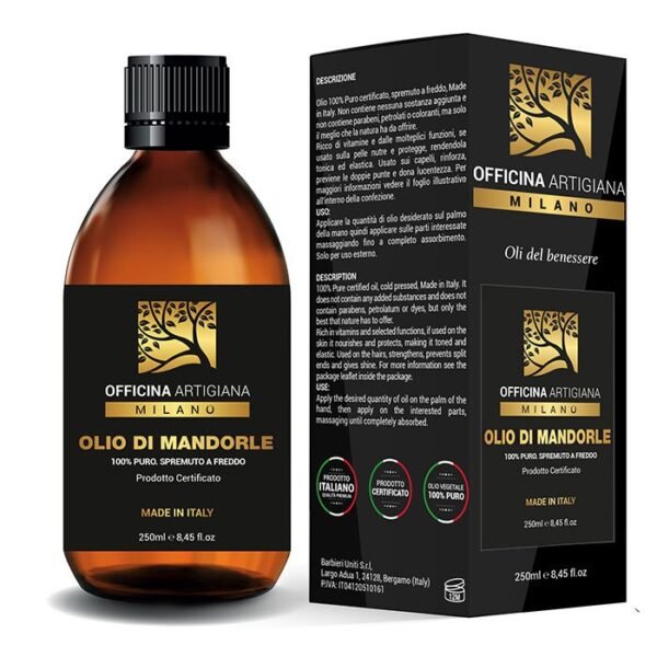 Nieznana Mandelöl 100% Czysty natürlich für die Haut 250ml Certyfikowany — Inhaltsstoffe und Bewertung