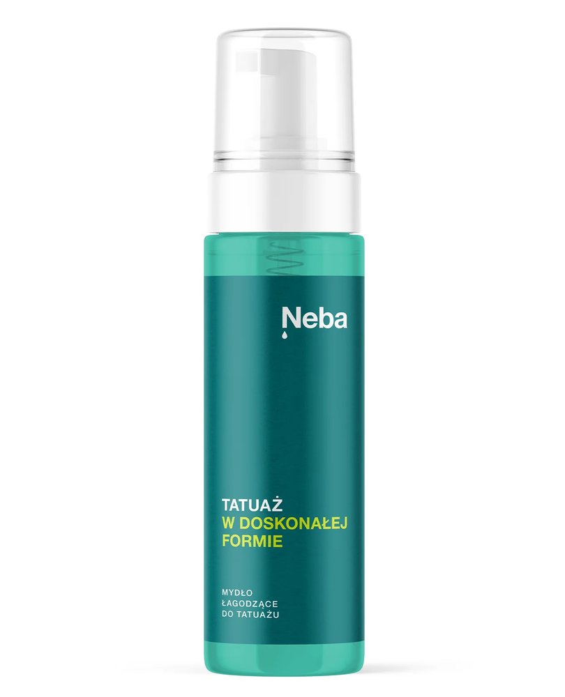 Neba Neba Mydło w Piance do Tatuażu Łagodząco Oczyszczające 200ml — Inhaltsstoffe i ocena