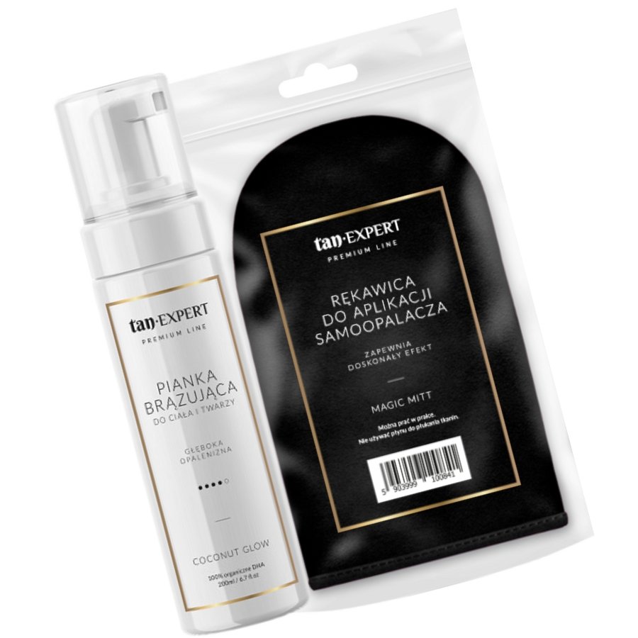 TanExpert TanExpert Pianka Samoopalająca Coconut GLOW + Rękawica Magic Mitt do Aplikacji — Inhaltsstoffe und Bewertung