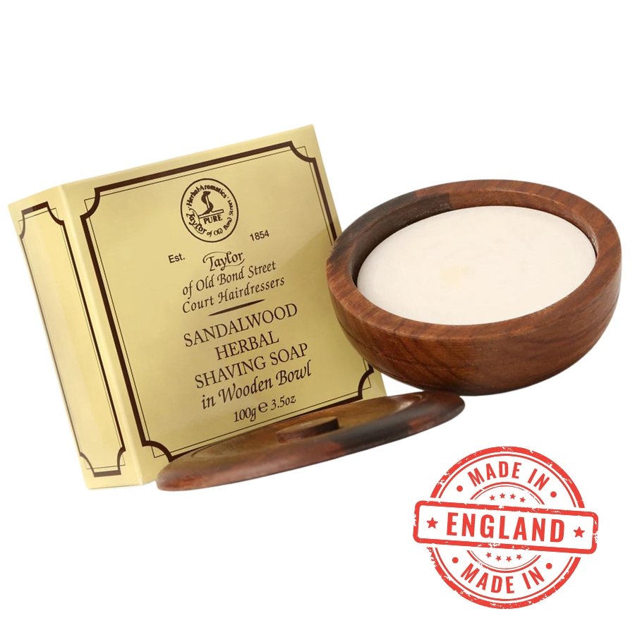Taylor Of Old Bond Street Seife zur Rasur in Drewnianej Misce Baum Sandelholz Taylor Of Old Bond Street 100gr — Inhaltsstoffe und Bewertung