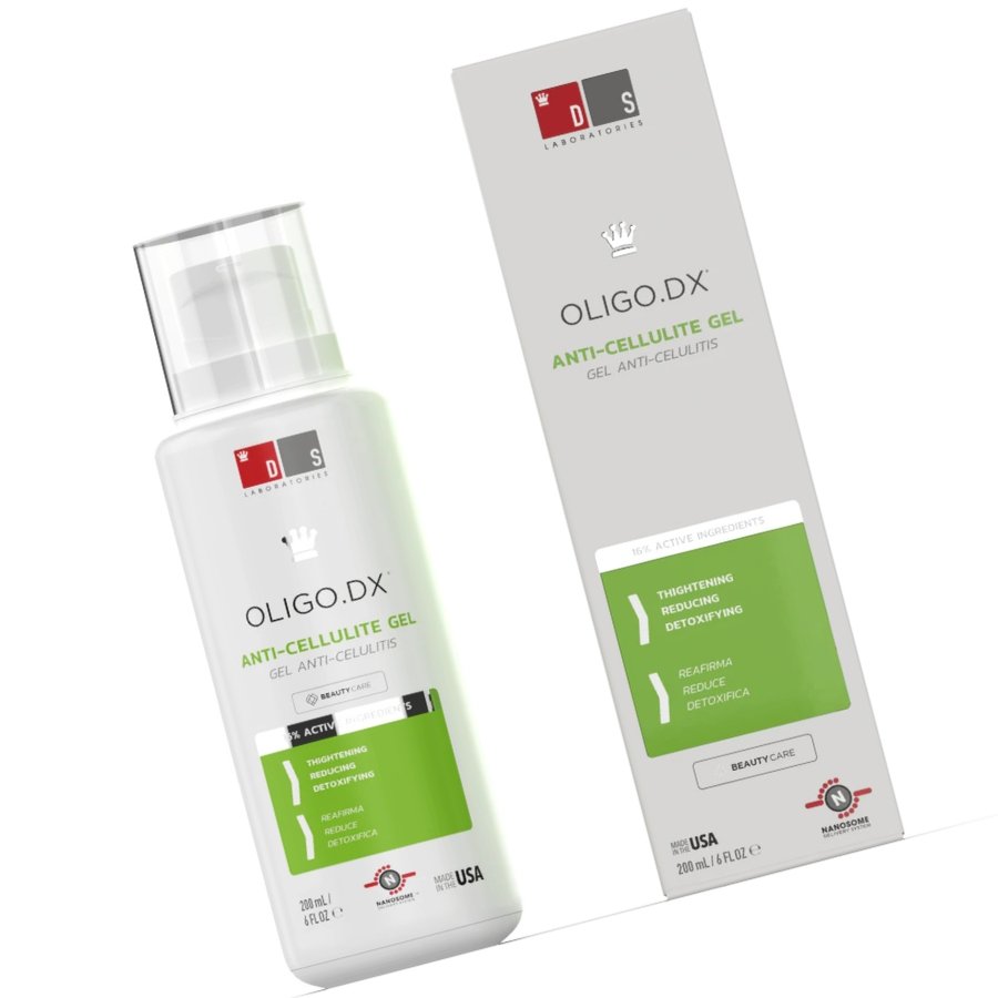 Nieznana Oligo DX Gel gegen Cellulite Gel reduzierend Cellulit 200ml — Inhaltsstoffe und Bewertung