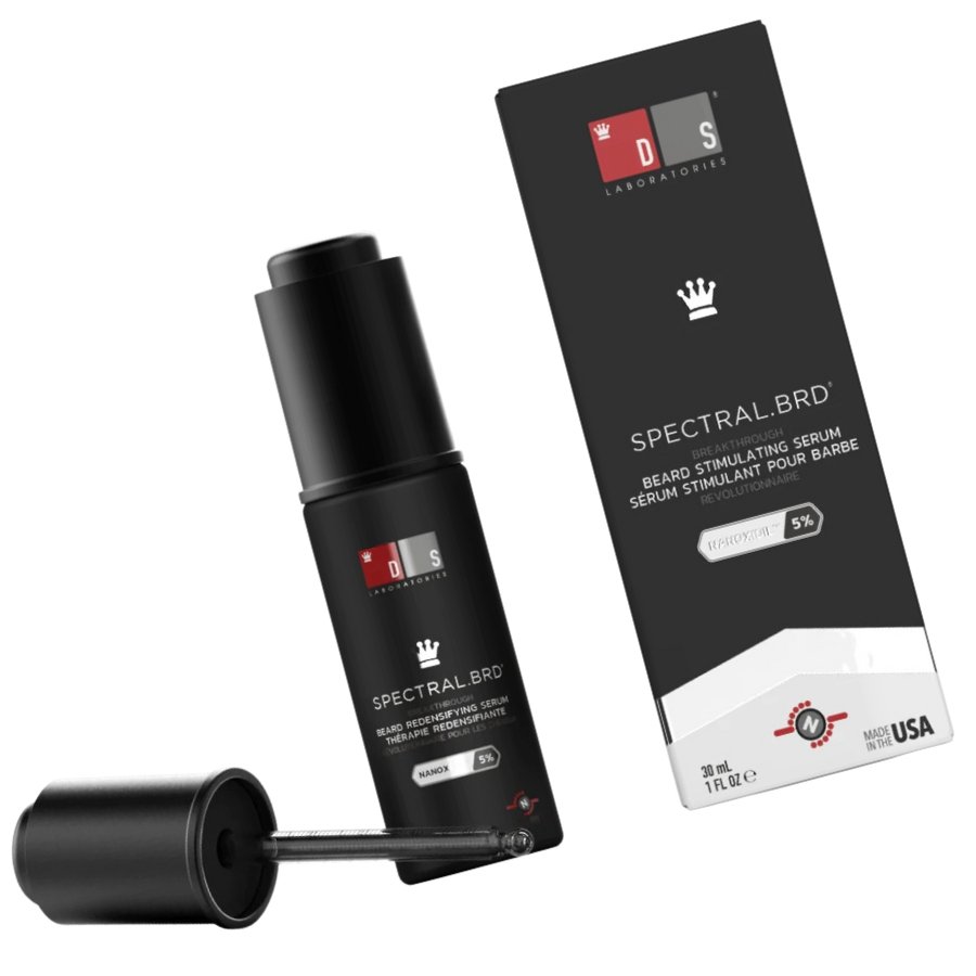 Nieznana Spectral BRD Serum Stymulujące Wzrost Brody Zarostu Nanoxidil 5% 30ml — Inhaltsstoffe und Bewertung