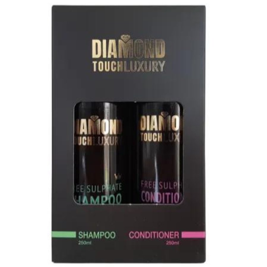 Diamond Touch Luxury Set Diamond Touch Luxury Shampoo 250ml + Spülung 250ml ohne SLA — Inhaltsstoffe und Bewertung