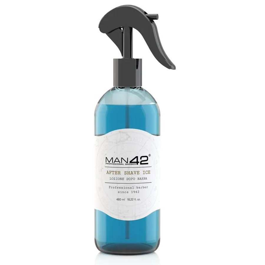 Nieznana MAN42 Lotion po Goleniu ICE Spray Uczucie Świeżości Piękny Zapach 480ml — Inhaltsstoffe und Bewertung