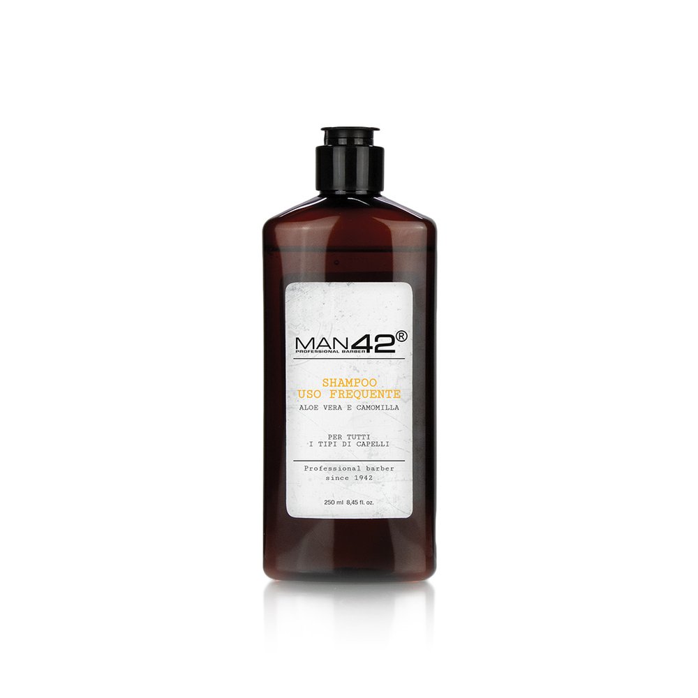 Nieznana MAN42 Shampoo für die tägliche Anwendung Aloe Vera Rumianek 250ml — Inhaltsstoffe und Bewertung