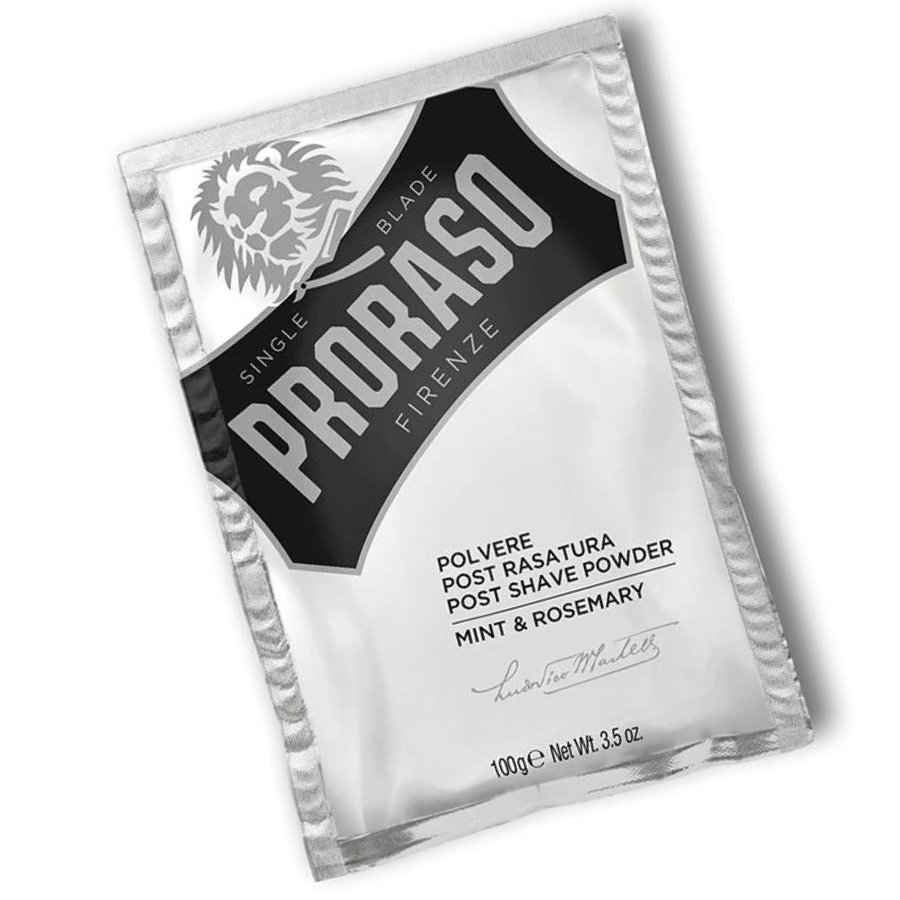 PRORASO Proraso Puder po Goleniu Odświeża Matuje na Podrażnienia Mięta & Rozmaryn Shave Powder 100g — Inhaltsstoffe und Bewertung