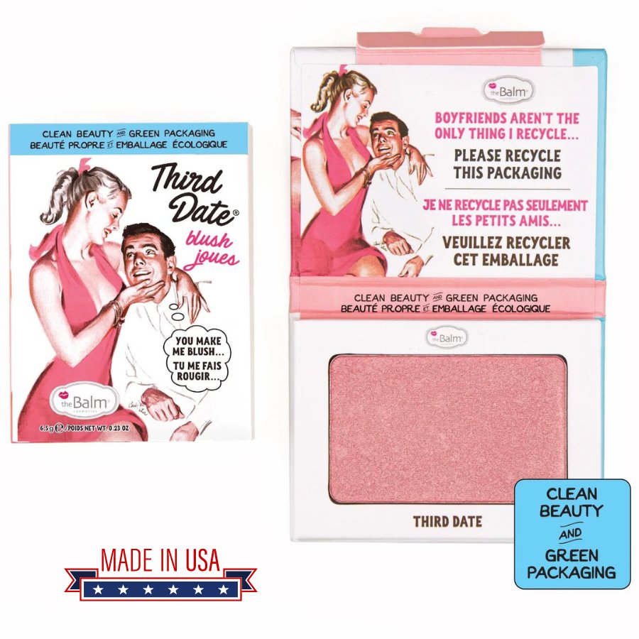 the Balm theBalm Blush Third Date Rouge The Balm Made in USA 6.5g — Inhaltsstoffe und Bewertung