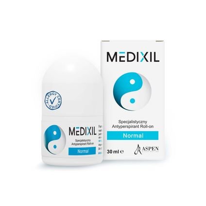 MEDIXIL NORMAL Antyperspirant Skuteczny i Delikatny Bloker Potu 30ml — Inhaltsstoffe i ocena