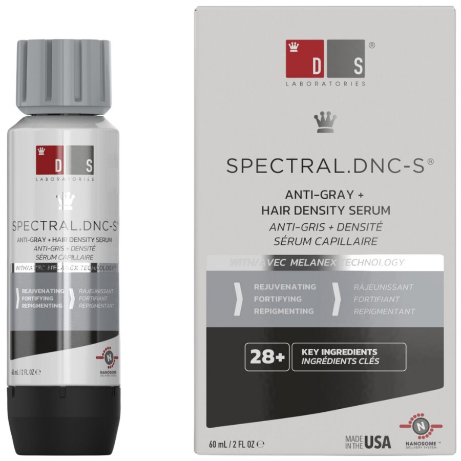 Nieznana Spectral DNC-S 60ml Serum gegen Siwieniu + Haarvolumen Ds Laboratories USA — Inhaltsstoffe und Bewertung