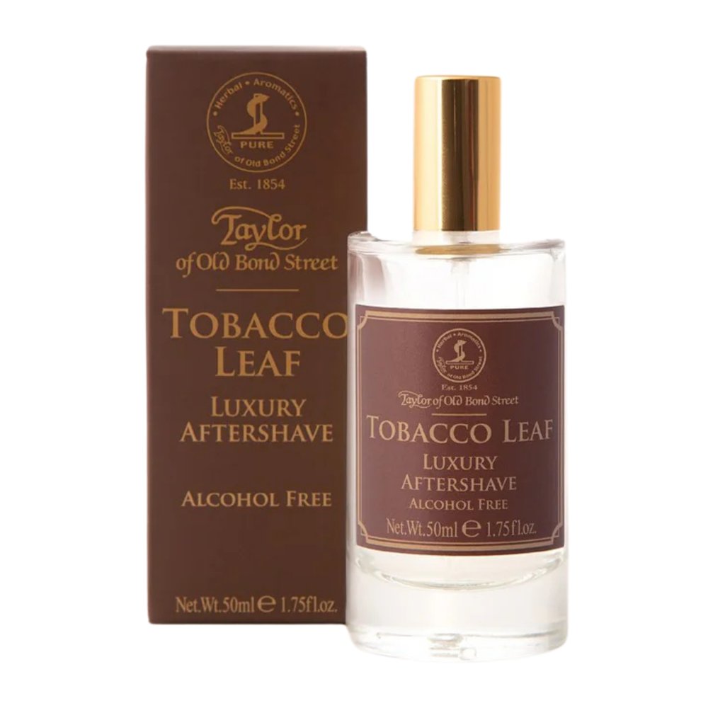 Taylor Of Old Bond Street Taylor of Old Bond Street Tobacco Leaf Aftershave Lotion 50ml Bezalkoholowy Lotion po Goleniu — Inhaltsstoffe und Bewertung