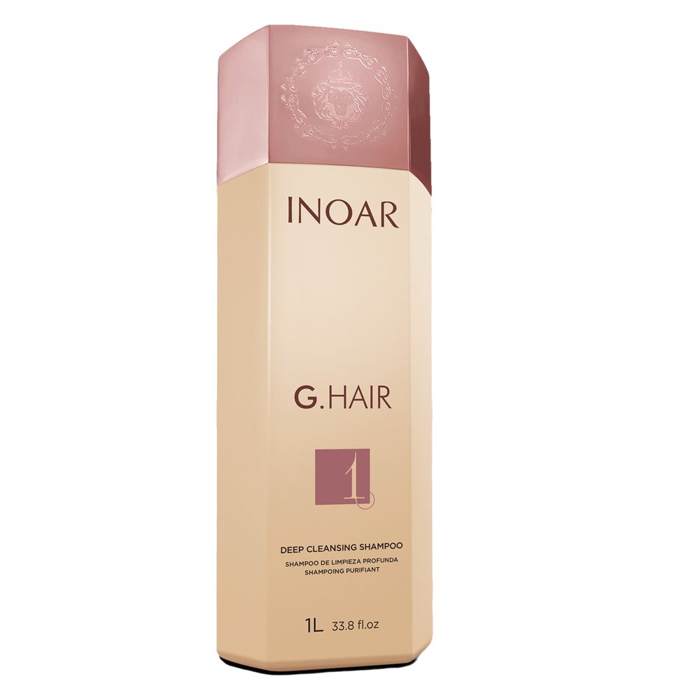 Inoar INOAR G-Hair Szampon do Kuracji Keratynowej i Wygładzenia Włosów 1000ml — Inhaltsstoffe und Bewertung