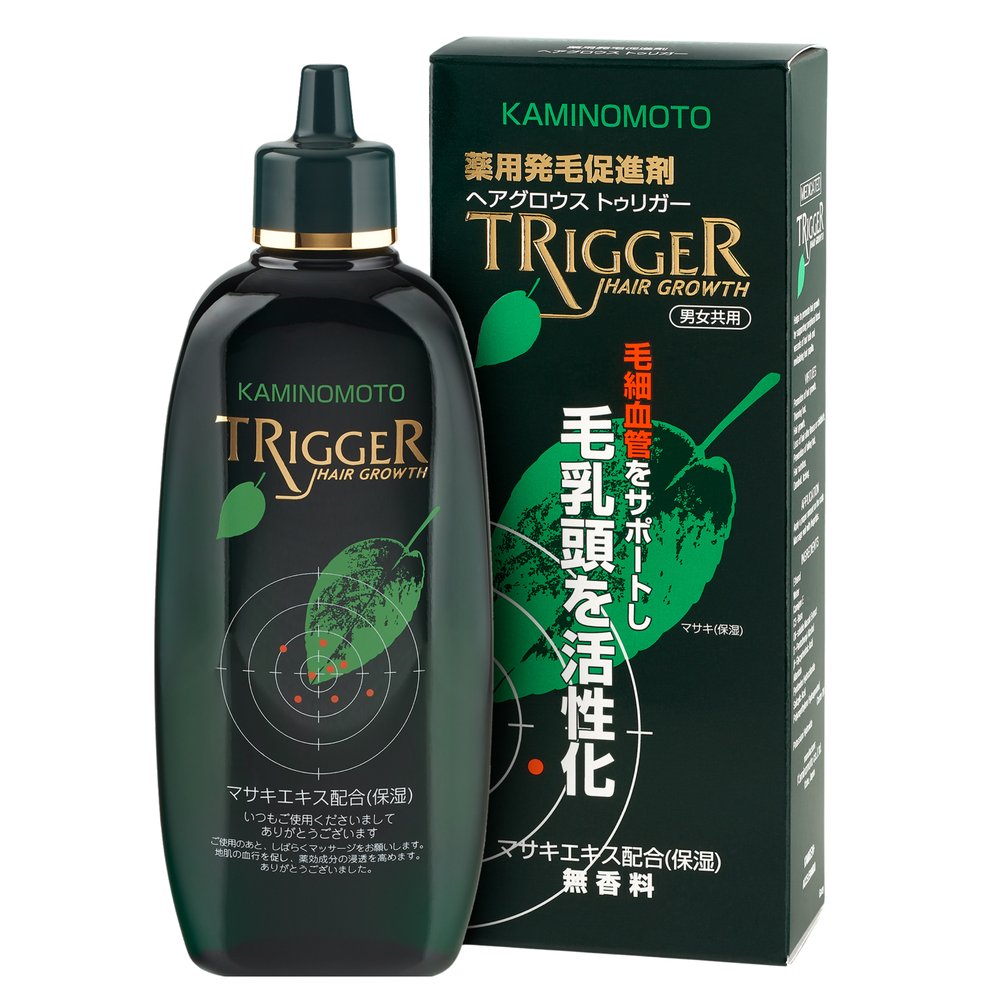KAMINOMOTO Kaminomoto Hair Growth Trigger Wcierka na Porost Włosów, Łysienie 180ml — Inhaltsstoffe und Bewertung