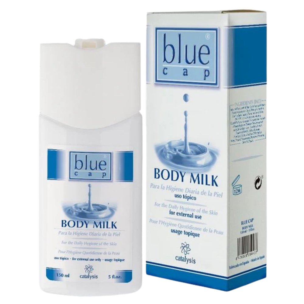Nieznana Blue Cap Body Milk Mleczko do Pielęgnacji Ciała Nawilżenia Skóry Podrażenienia Regeneracja 150ml — Inhaltsstoffe und Bewertung