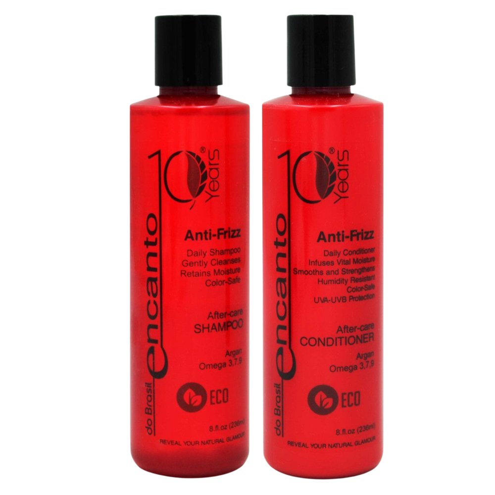 ENCANTO DO BRASIL Encanto do Brasil Anti-Frizz Zestaw 2x236ml – Szampon i Odżywka po keratynowym prostowaniu — Inhaltsstoffe und Bewertung