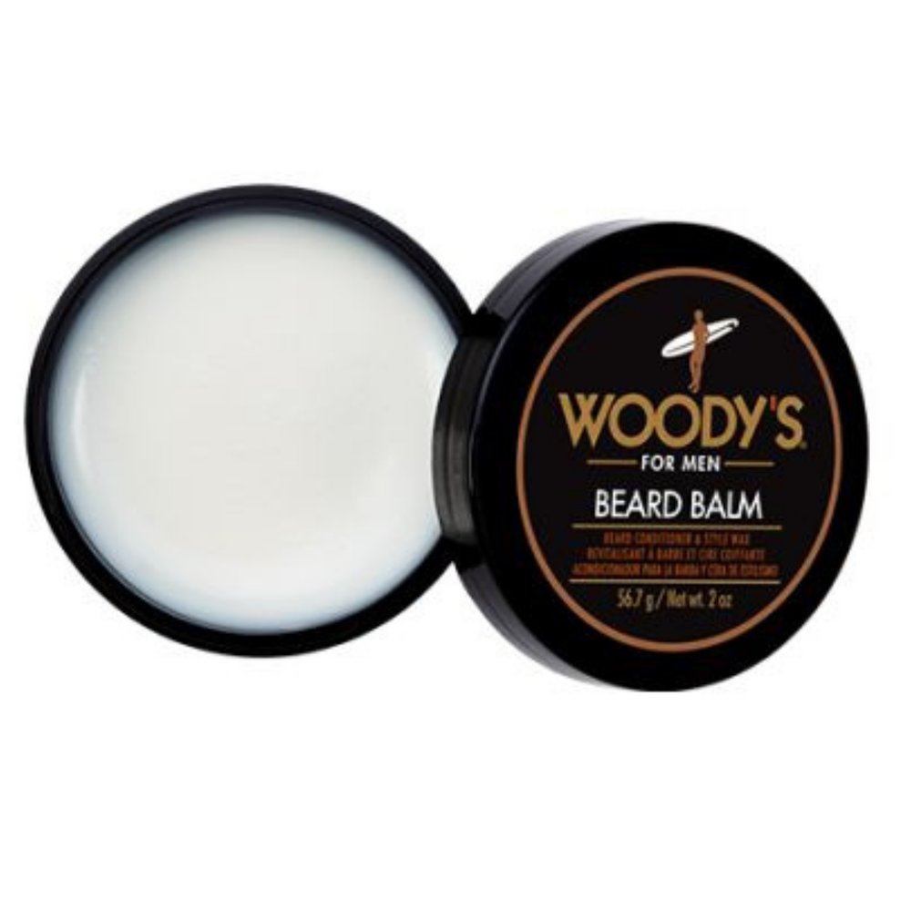 Nieznana Woody’s Beard Balm Balsam do Brody, Lekki chwyt, Wygładza i Odżywia 56–57g — Inhaltsstoffe und Bewertung