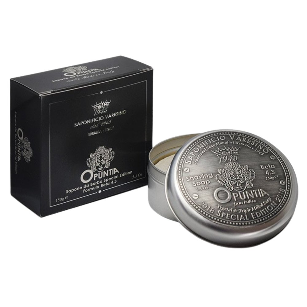Saponificio Varesino Saponificio Varesino Opuntia 4.3 Mydło do golenia w tyglu (aluminiowa miseczka) 150g — Inhaltsstoffe und Bewertung