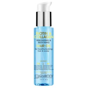 Nieznana Giovanni Cosmetics Haaröl z mit Biotin und Kollagen glättend 56ml — Inhaltsstoffe und Bewertung