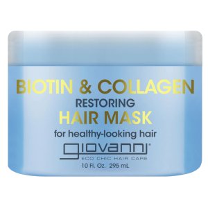 Nieznana Maska do włosów Giovanni Cosmetics Odbudowująca Biotyna Kolagen Biotin & Collagen 295ml