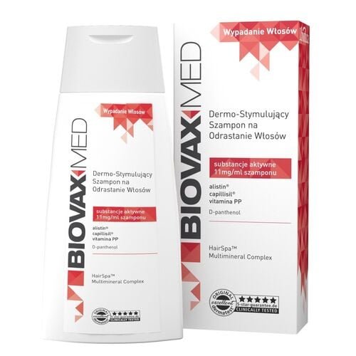 Biovax BIOVAXMED szampon stymulujący odrastanie włosów — Inhaltsstoffe und Bewertung