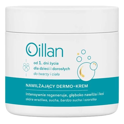 Oillan OILLAN Nawilżający dermo-krem 500 ml — Inhaltsstoffe i ocena