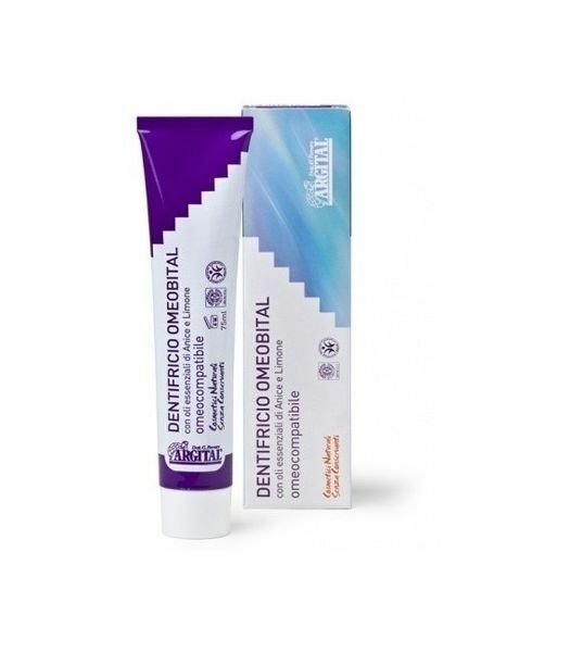 Argital ARGITAL Homeopatyczna pasta do zębów z olejkiem anyżowym i cytrynowym 75 ml