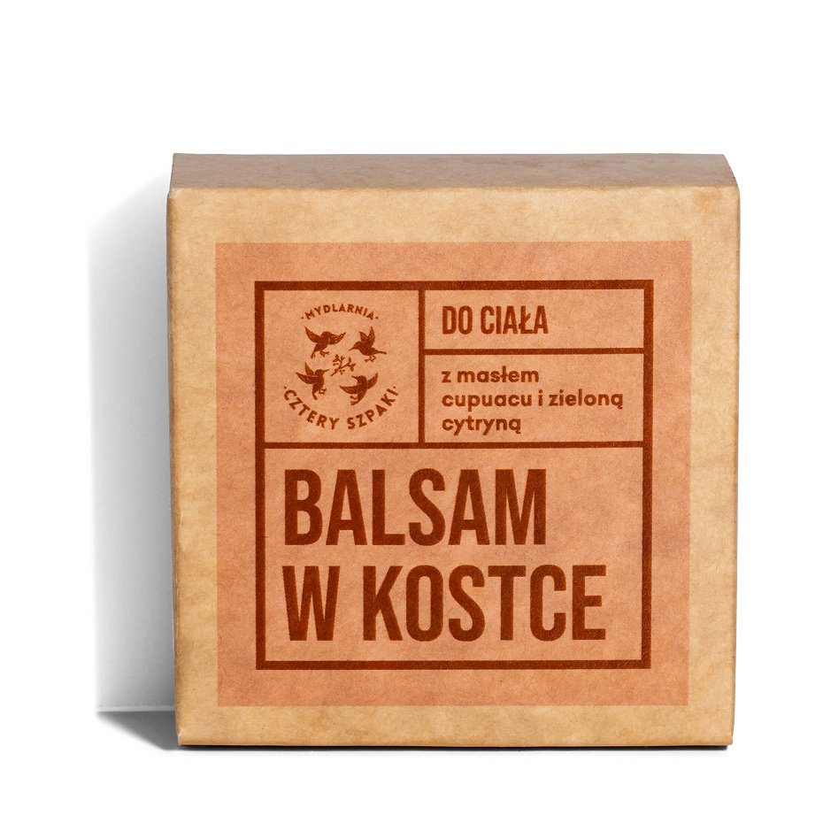 4SZPAKI Cztery Szpaki Balsam do ciała w kostce 55 g — Inhaltsstoffe i ocena