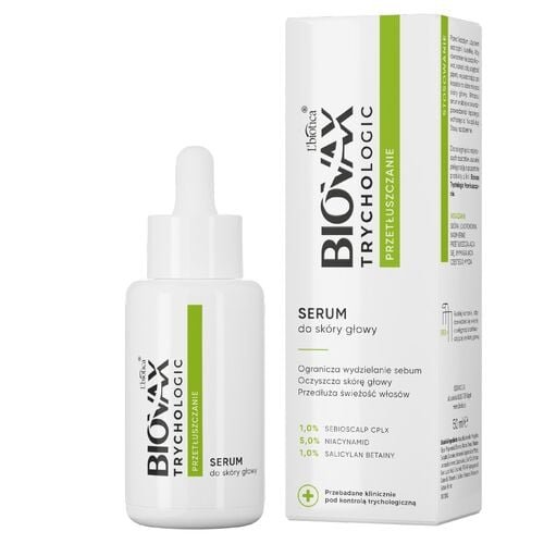 Biovax Biovax Trychologic przetłuszczanie serum — Inhaltsstoffe i ocena