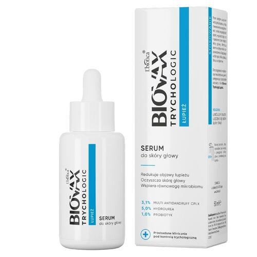 Biovax Biovax Trychologic łupież serum do skóry głowy — Inhaltsstoffe i ocena